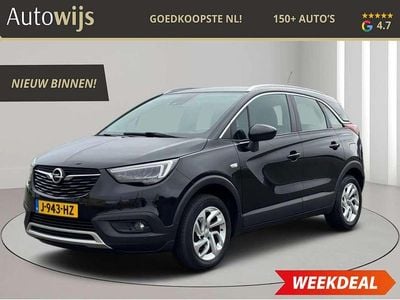 Zwart Gebruikt 2020 Opel Crossland X Innovation SUV | € 13.395 (Goede deal)