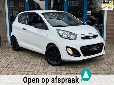 tweedehands Kia Picanto 1.0 CVVT ComfortLine 2014 Wit 3drs AIRCO LM NAP!