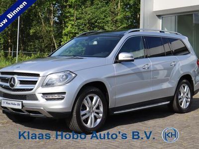 tweedehands Mercedes GL350 BlueTEC 4Matic Grijs Kenteken Pano, Distronic, Stoelverwarming/ventilatie, Trekhaak