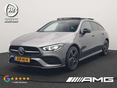 Grijs Gebruikt 2021 Mercedes CLA250e Shooting Brake AMG Stationwagen | € 28.430 (Eerlijke prijs)
