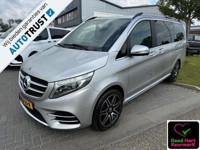 Zilver, metallic lak Gebruikt 2018 Mercedes V250 Avantgarde MPV | € 43.999 (Eerlijke prijs)
