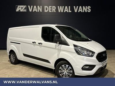 tweedehands Ford Transit Custom 2.0 TDCI 130pk L2H1 Euro6 Airco | 2800KG Trekhaak | Cruisecontrol Parkeersensoren v+a, LED, Bijrijdersbank, Bluetooth-telefoonvoorbereiding