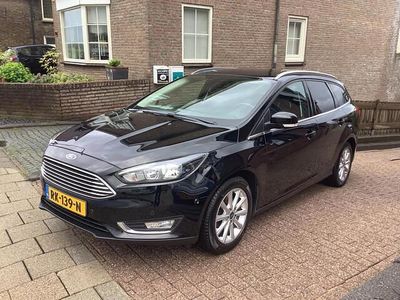 Occasion Ford Focus Titanium 125 PK (91 kW) 2017 Zwart Stationwagen