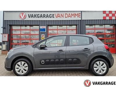 Grijs (metallic) Occasion 2017 Citroën C3 Feel Hatchback | € 7.950 (Eerlijke prijs)