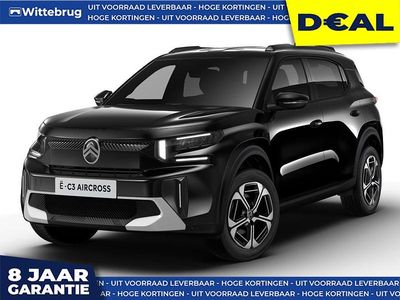 Zwart, metallic lak Nieuw 2025 Citroën e-C3 Aircross Comfort SUV | € 27.888 (Super prijs)