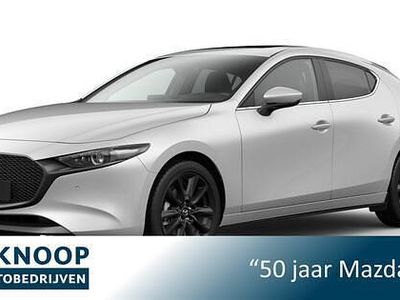 Ceramic white metallic (wit metallic) Occasion 2025 Mazda 3 Takumi-Line Hatchback | € 37.900 (Duur)