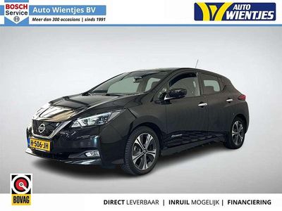 Occasion Nissan Leaf N-Connecta 110 kW (150 PK) 2020 Zwart Hatchback