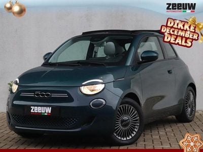 Blauw Gebruikt 2021 Fiat 500e Icon Cabriolet | € 18.900 (Super prijs)