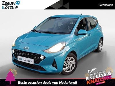 Aqua turquoise metallic (u3h) Gebruikt 2021 Hyundai i10 Comfort Hatchback | € 12.450 (Eerlijke prijs)
