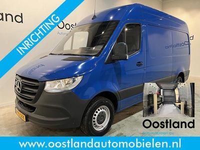 tweedehands Mercedes Sprinter 316 L2H2 RWD Servicebus / Sortimo Inrichting / Euro 6 / 220V. / Airco / Cruise Control / Camera / CarPlay / 3-zits