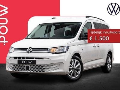 Wit Nieuw 2025 VW Caddy Maxi Life MPV | € 45.750 (Eerlijke prijs)