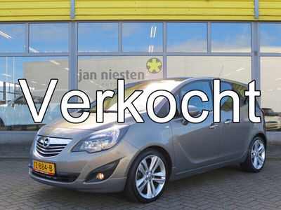 tweedehands Opel Meriva 1.4 Turbo -140pk- Cosmo / Leder / Navi / Trekhaak / Rijklaarprijs incl. 1 jaar Bovag garantie