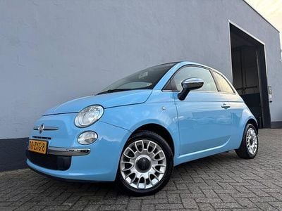 Blauw Occasion 2013 Fiat 500C Pop Cabriolet | € 5.950 (Eerlijke prijs)