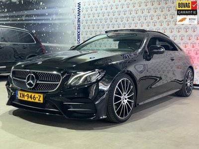 Zwart, metallic lak Gebruikt 2018 Mercedes E200 AMG Coupé | € 37.945 (Duur)