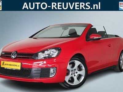 tweedehands VW Golf Cabriolet 2.0 TSI GTI 211PK / Opendak / Navigatie / Cruiseco