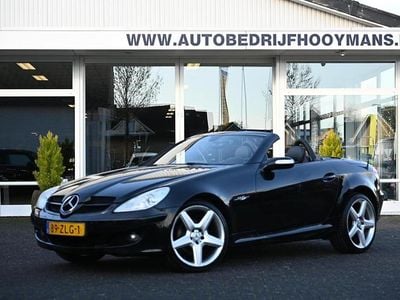 Zwart (metallic) Occasion 2006 Mercedes SLK200 Cabriolet | € 4.950 (Super prijs)