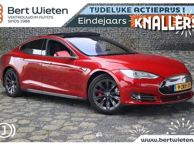 Rood Gebruikt 2015 Tesla Model S Performance Hatchback | € 24.280 (Duur)