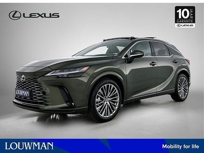 Nieuw Lexus RX450h+ President Line 309 PK (227 kW) 2026 Groen metallic SUV