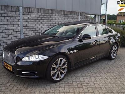 Zwart Gebruikt 2015 Jaguar XJ Premium Luxury Sedan | € 34.350