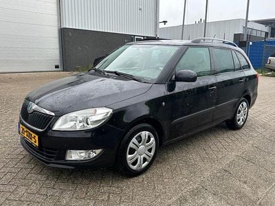 Zwart Gebruikt 2012 Skoda Fabia Ambition Stationwagen | € 1.750 (Super prijs)