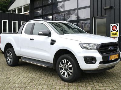 tweedehands Ford Ranger 2.0 EcoBlue Wildtrak Supercab Automaat / NL-Auto / Trekhaak / Mountain Top Rollo