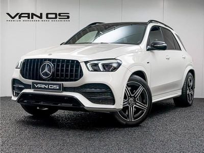 Wit (metallic) Occasion 2021 Mercedes GLE350 AMG line SUV | € 59.995 (Eerlijke prijs)