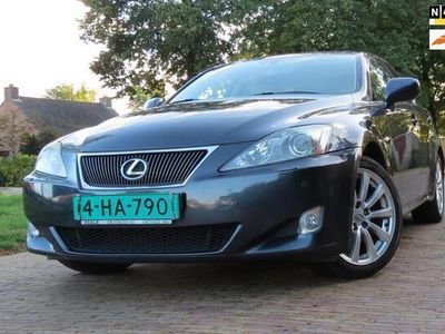 tweedehands Lexus IS220d Business Luxury Lederen interieur Navigatie Stoe