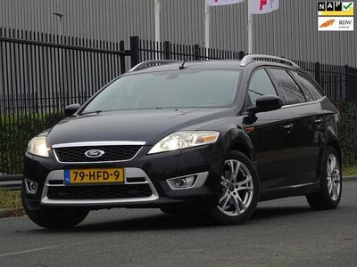 Zwart Occasion 2008 Ford Mondeo Ghia Stationwagen | € 5.999 (Duur)