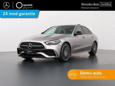 tweedehands Mercedes C180 AMG Line | Panorama-schuifdak | Achteruitrijcamera