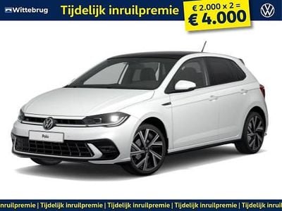 Nieuw VW Polo R-line 97 PK (71 kW) 2025 Wit Hatchback