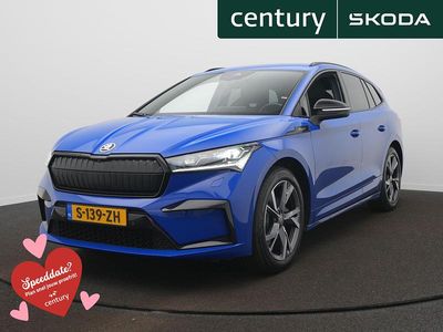 Blauw Occasion 2023 Skoda Enyaq iV Business Line SUV | € 32.900 (Eerlijke prijs)