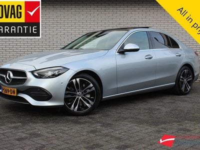 Grijs Occasion 2022 Mercedes C300e AMG line Sedan | € 41.950 (Eerlijke prijs)