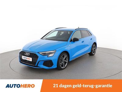 Blauw (metallic) Gebruikt 2020 Audi A3 Sportback e-tron S-Line Hatchback | € 26.449 (Eerlijke prijs)