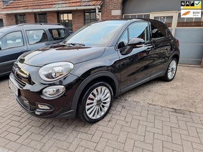 Zwart Occasion 2015 Fiat 500X Lounge SUV | € 11.995 (Duur)