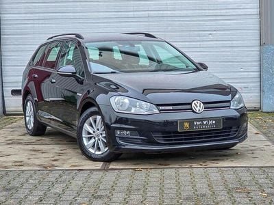 Zwart Occasion 2014 VW Golf VII Comfortline Stationwagen | € 5.590 (Super prijs)