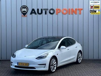 Occasion Tesla Model 3 Long Range AWD 366 kW (498 PK) 2019 Wit Sedan