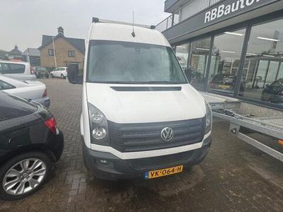 tweedehands VW Crafter 35 2.0 TDI L3H3 maxi imperiaal navi clima cruise controle trekhaak Apk 06-10-24