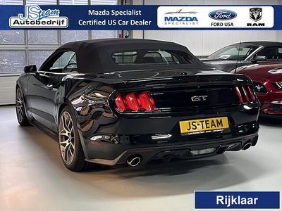 Occasion Ford Mustang GT Premium Convertible 450 PK (330 kW) 2016 Zwart Cabriolet