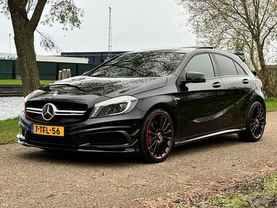 Zwart (metallic) Gebruikt 2014 Mercedes A45 AMG AMG Hatchback | € 18.950 (Iets duurder)