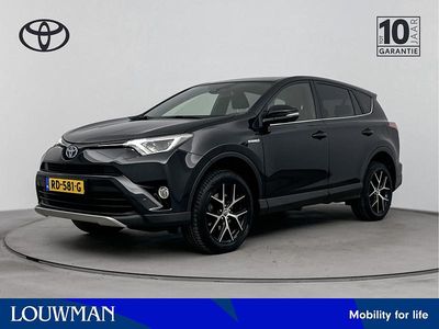 Zwart Gebruikt 2017 Toyota RAV4 Hybrid Sport SUV | € 20.900 (Eerlijke prijs)