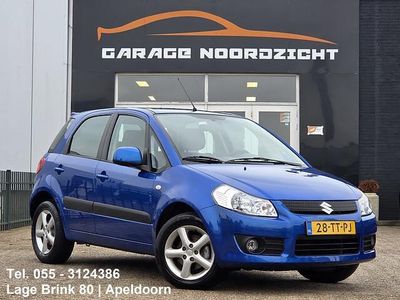 Blauw Occasion 2007 Suzuki SX4 Exclusive MPV | € 4.995 (Eerlijke prijs)