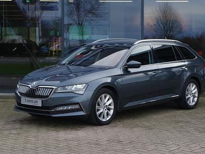 Grijs Gebruikt 2021 Skoda Superb Business Line Stationwagen | € 23.700 (Goede deal)