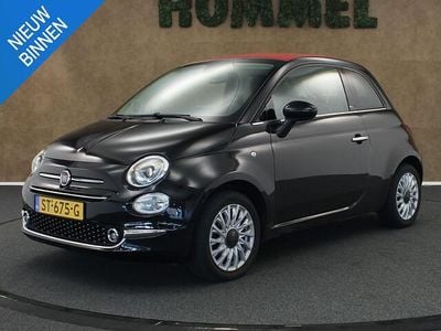 Zwart Occasion 2017 Fiat 500C Lounge Cabriolet | € 9.450 (Iets duurder)