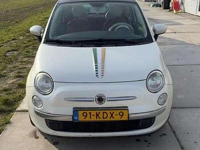 Occasion Fiat 500 Lounge 69 PK (50 kW) 2009 Wit Cabriolet