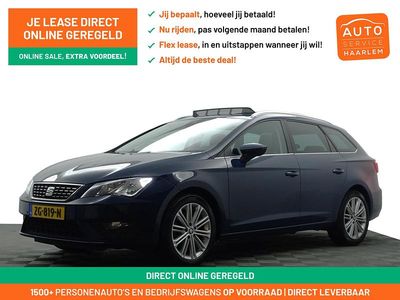 Blauw metallic Gebruikt 2019 Seat Leon Beats Stationwagen | € 15.900 (Eerlijke prijs)
