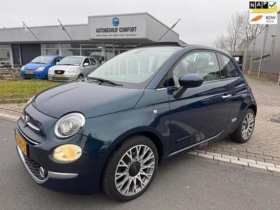 Blauw Gebruikt 2016 Fiat 500C Lounge Cabriolet | € 7.499 (Eerlijke prijs)