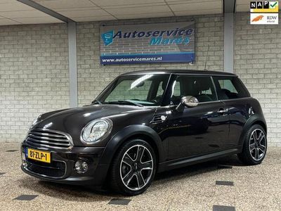 tweedehands Mini ONE 1.6Pepper, NL auto, navi, Cruise, 17 inch LM, Chroom pa