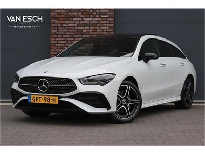 Wit Gebruikt 2023 Mercedes CLA250 Shooting Brake AMG line Stationwagen | € 39.500 (Iets duurder)