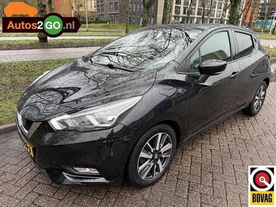 Occasion Nissan Micra Acenta 90 PK (66 kW) 2018 Zwart Hatchback