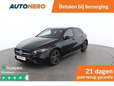 tweedehands Mercedes A250 e AMG Line 218PK | NK67793 | Navi | LED | Leder/Alcantara | Cruise | Apple/Android | Digital Dash | Climate | Elek Voorstoelen | Lichtmetaal |